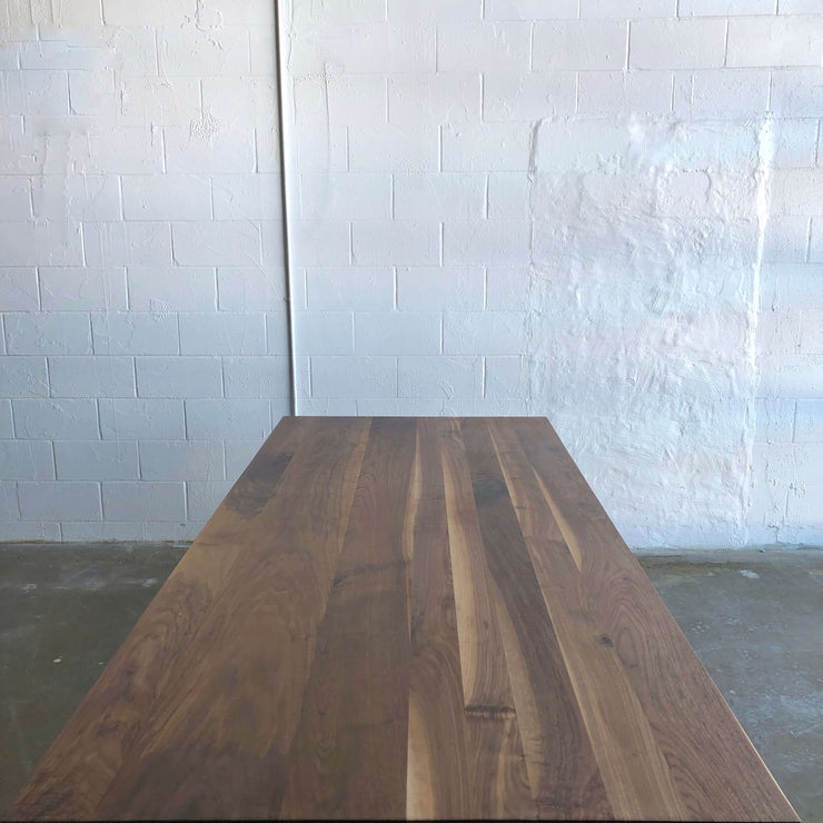 42" X 96" Walnut Dining Table - Floor Model