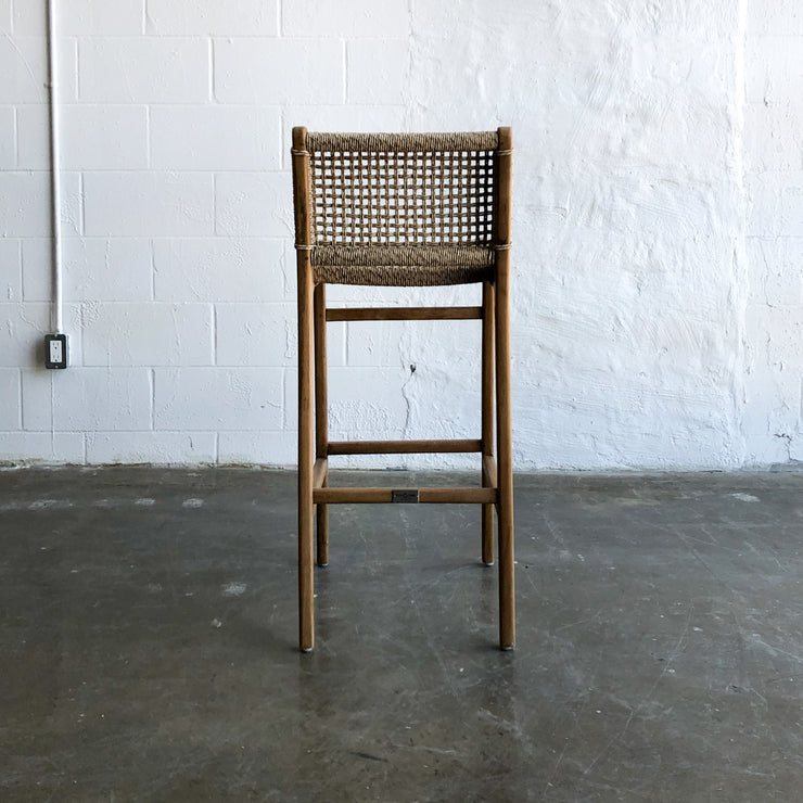 Paramus Teak Indoor / Outdoor Bar Stool - Sample Sale