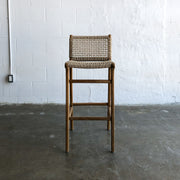 Paramus Teak Indoor / Outdoor Bar Stool - Sample Sale