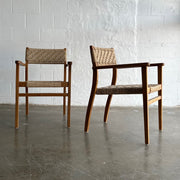 Palermo Teak Armchair - Indoor / Outdoor Chair - Floor Model