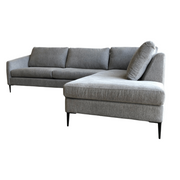 Kyle 2 Piece Apartment Sectional Sofa