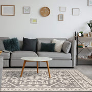 Lawson White and Grey Rug