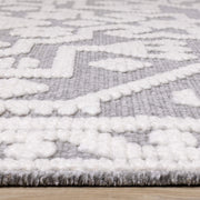 Lawson White and Grey Rug