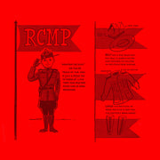 Mounties Pillow by Persnickety Design