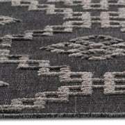 Nyla Black Washable Rug
