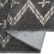 Nyla Black Washable Rug