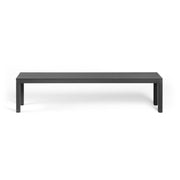 Nardi Rio Aluminum Bench Anthracite Black