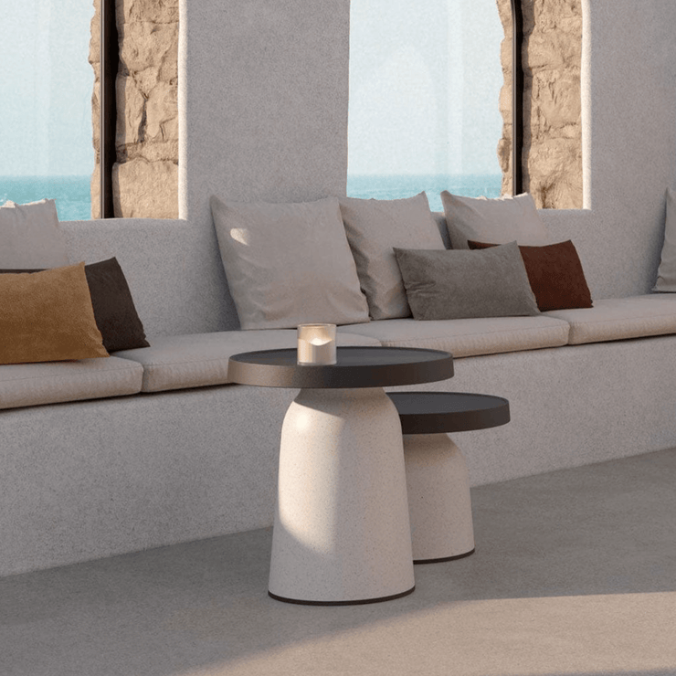 TOOU Thick Top End Table - Indoor / Outdoor Side Tables