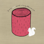 The White Squirrel Pillow By Persnickety Design