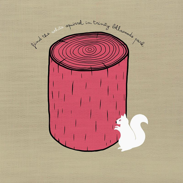 The White Squirrel Pillow By Persnickety Design