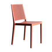 Grid Outdoor Dining Chair Terra Cota
