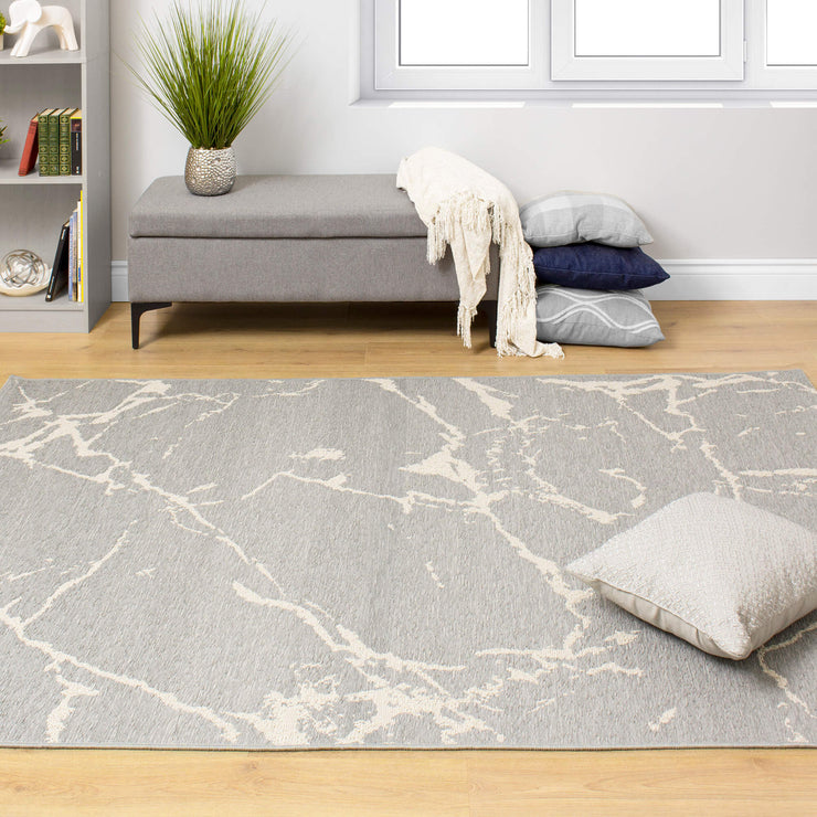 Vista Light Grey Indoor / Outdoor Rug