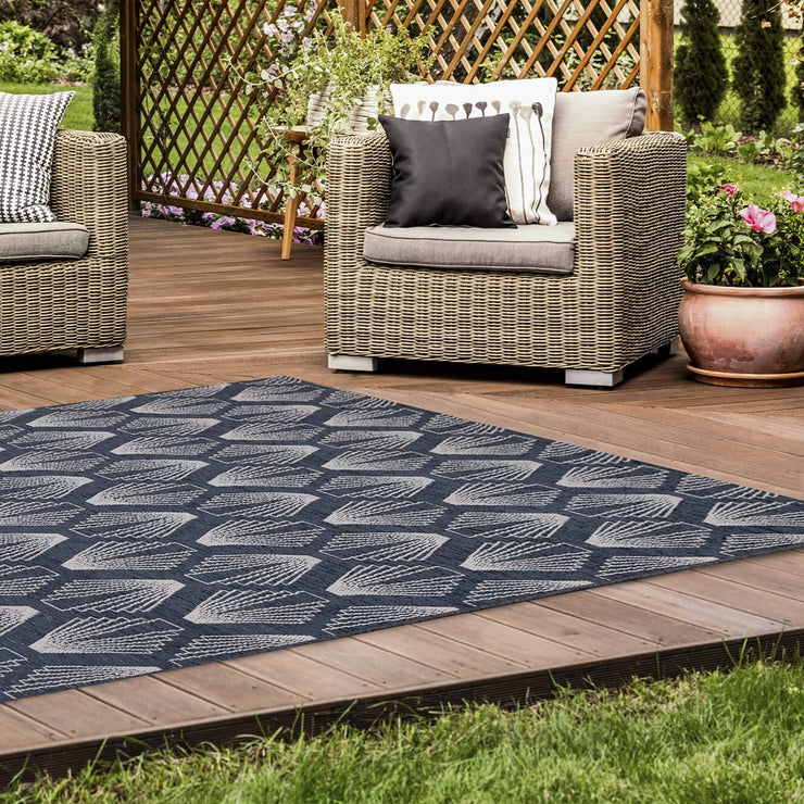 Vista Blue Indoor / Outdoor Rug