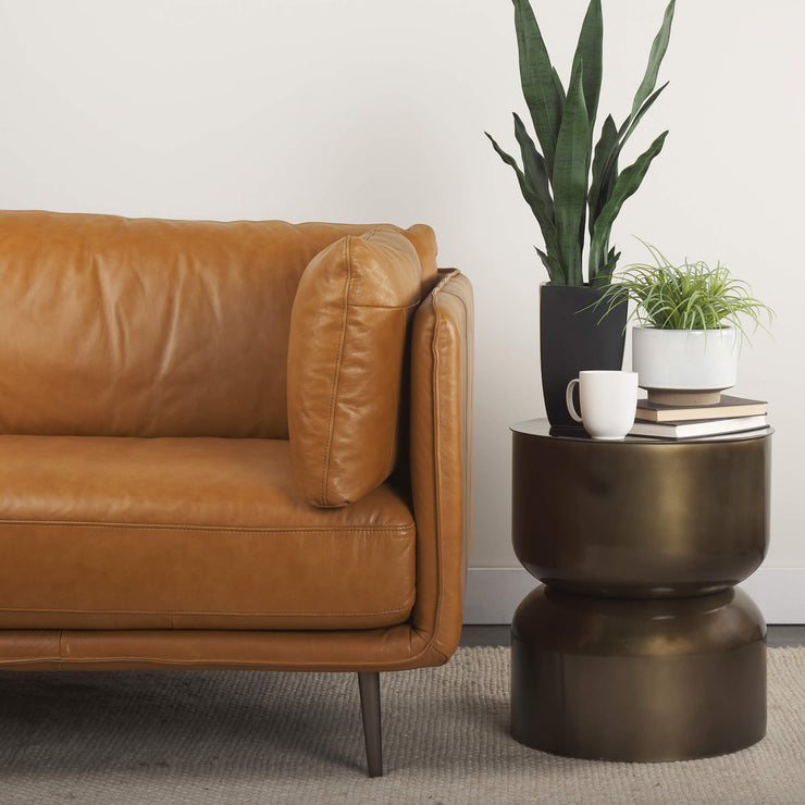 Wells Leather Sofa