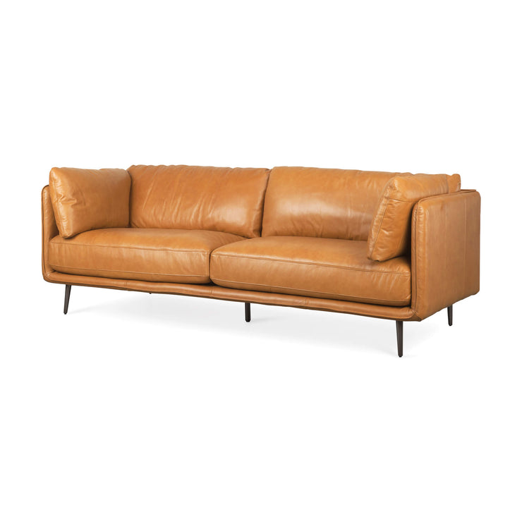 Wells Leather Sofa