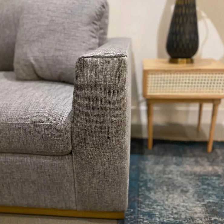 Anderson Sofa Woven Charcoal