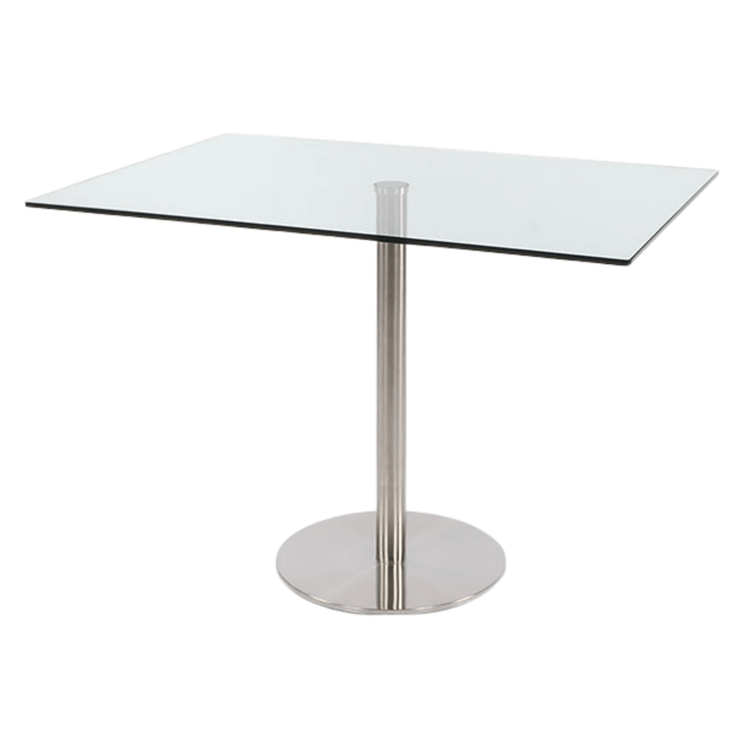 Audrey Rectangle Glass Dining Table