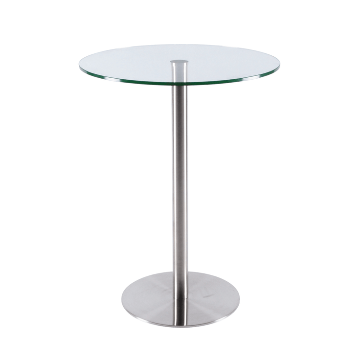 Audrey Round Glass Table 28"