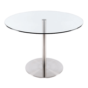 Audrey Round Glass Table 42"