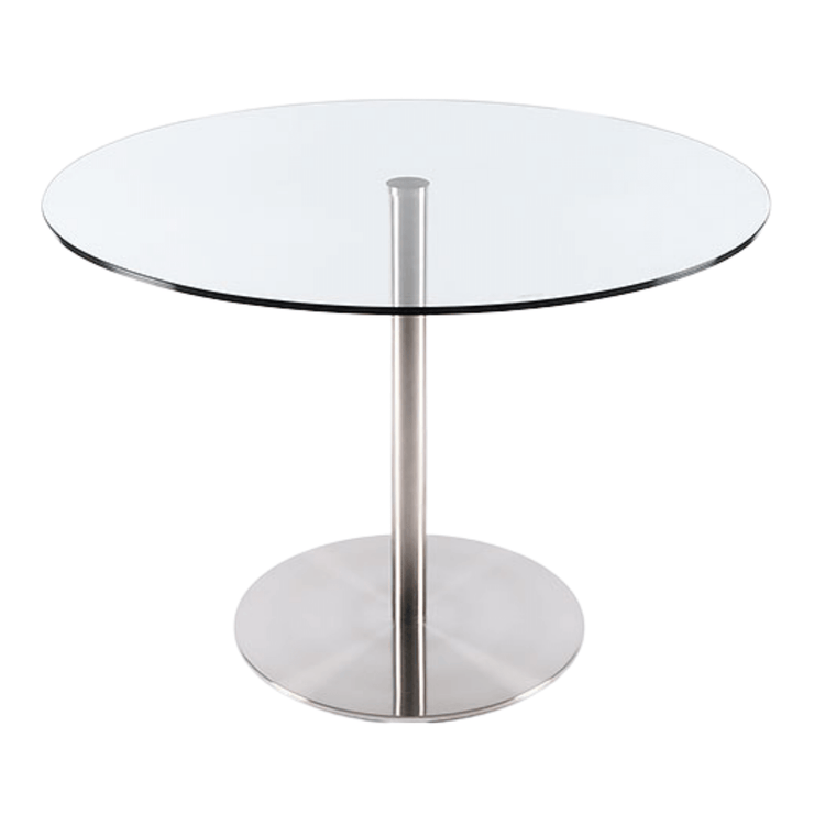 Audrey Round Glass Table 42"