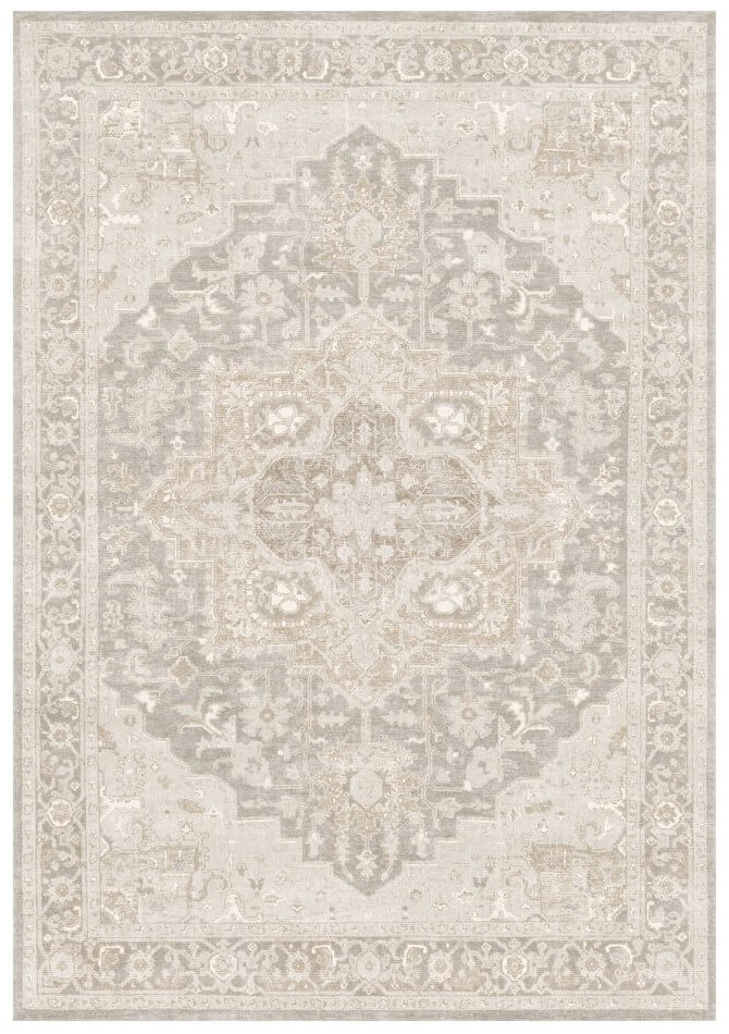 Aura Beige Gold Washable Rug