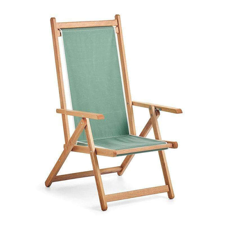 Basil Bangs Monte Deck Chair Sage
