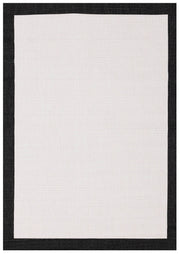 Bristol Black Reversible Indoor / Outdoor Rug