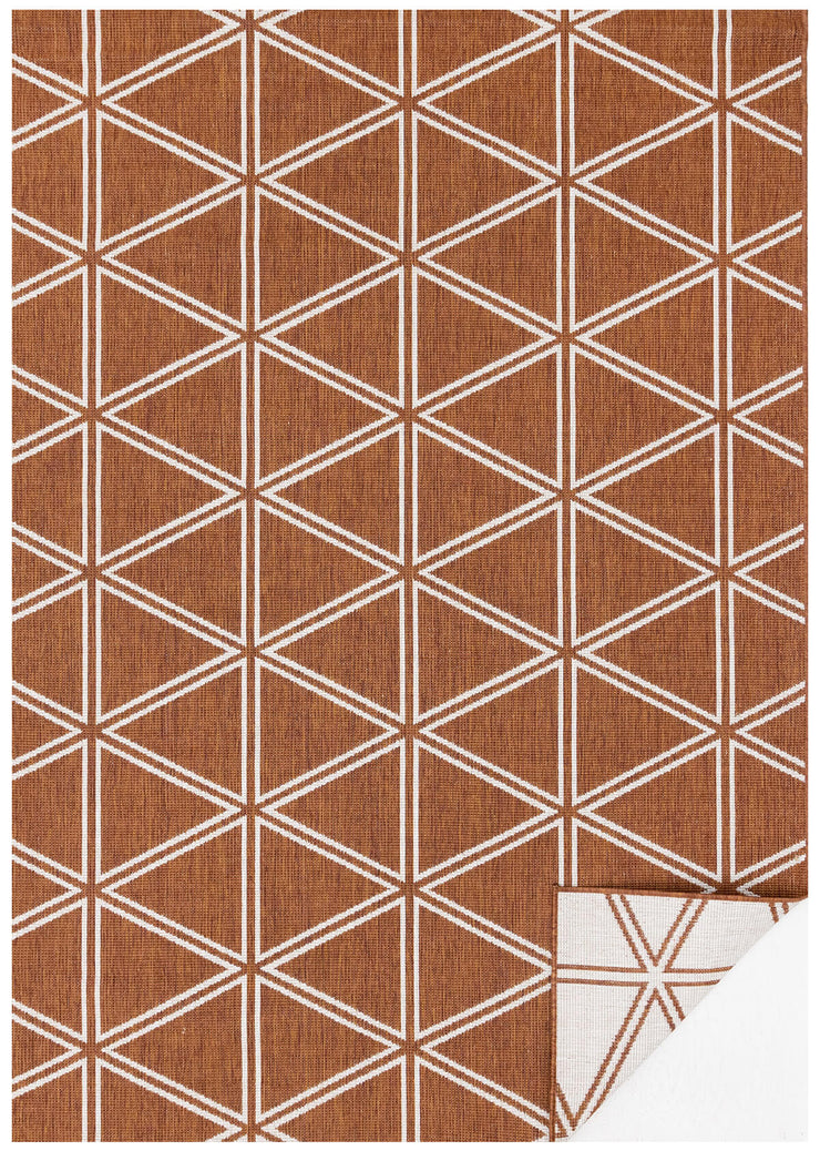Bristol Rust Reversible Indoor / Outdoor Rug