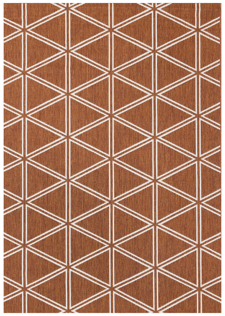 Bristol Rust Reversible Indoor / Outdoor Rug