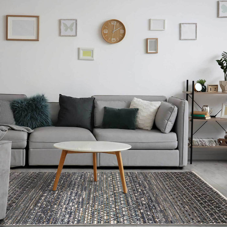Calabar Grey Blue Rug