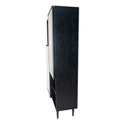 Cane Bookcase Black