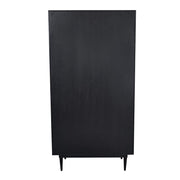 Cane Bookcase Black