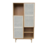 Cane Bookcase Natural