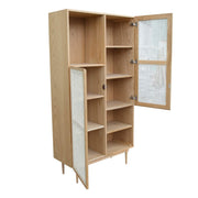 Cane Bookcase Natural