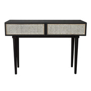 Cane Console Black