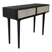 Cane Console Black