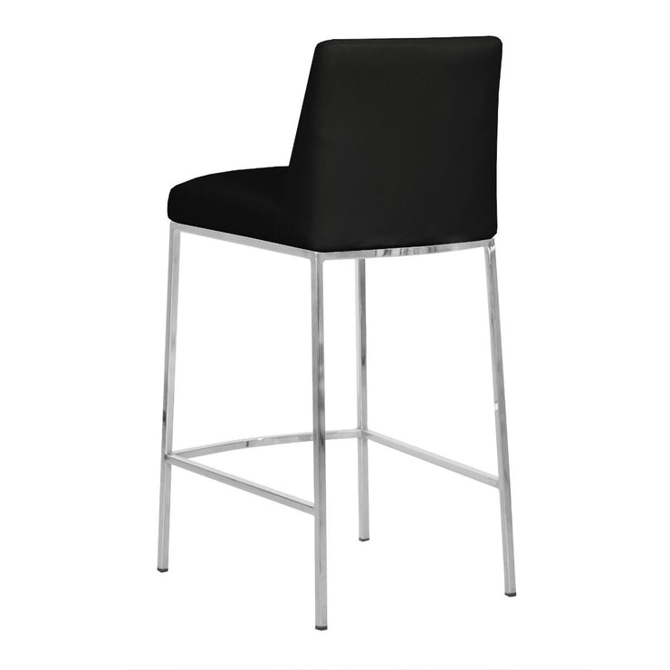 Celine Stool With Chrome Base