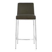 Celine Stool With Chrome Base