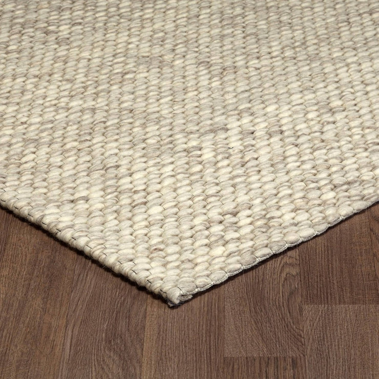 Chinook Handmade Wool Ivory Rug