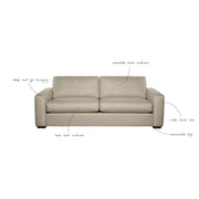 Daniela Sleeper Sofa with callouts