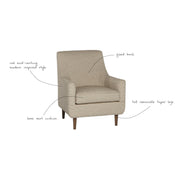 Elsa Occasional Chair with features