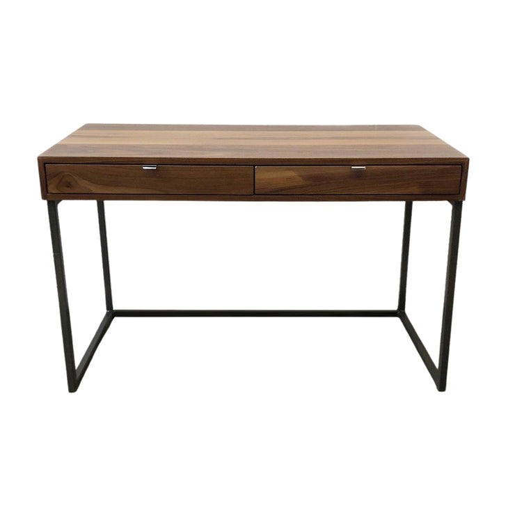 Frasier Walnut Desk With Drawers