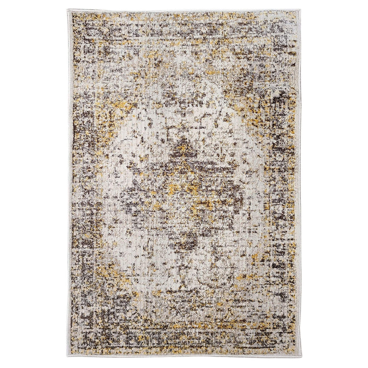 Heirloom Yellow Beige Rug