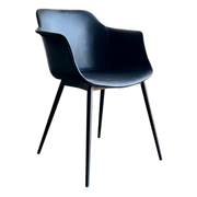 Hype Dining Armchair Charcoal