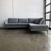 Kyle 2 Piece Apartment Sectional Sofa