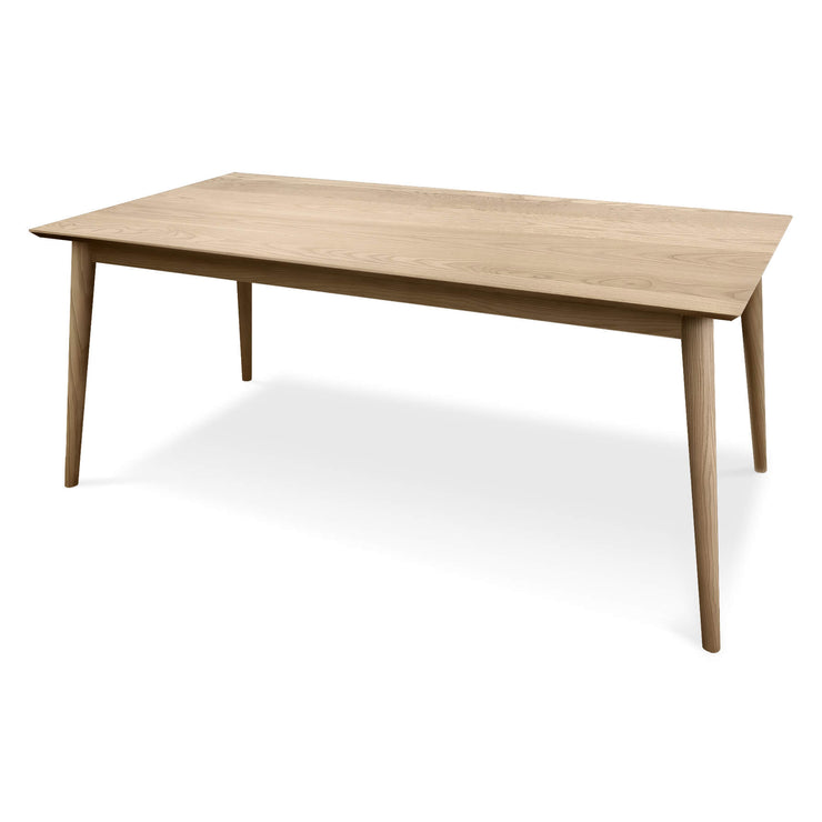 Lars White Oak Dining Table