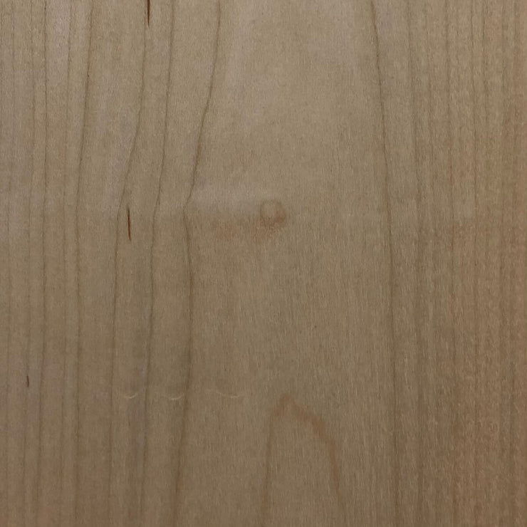 Maple with a natural finish