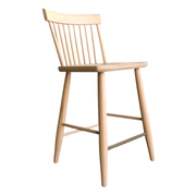 Modern Shaker Counter Stool Maple Timber