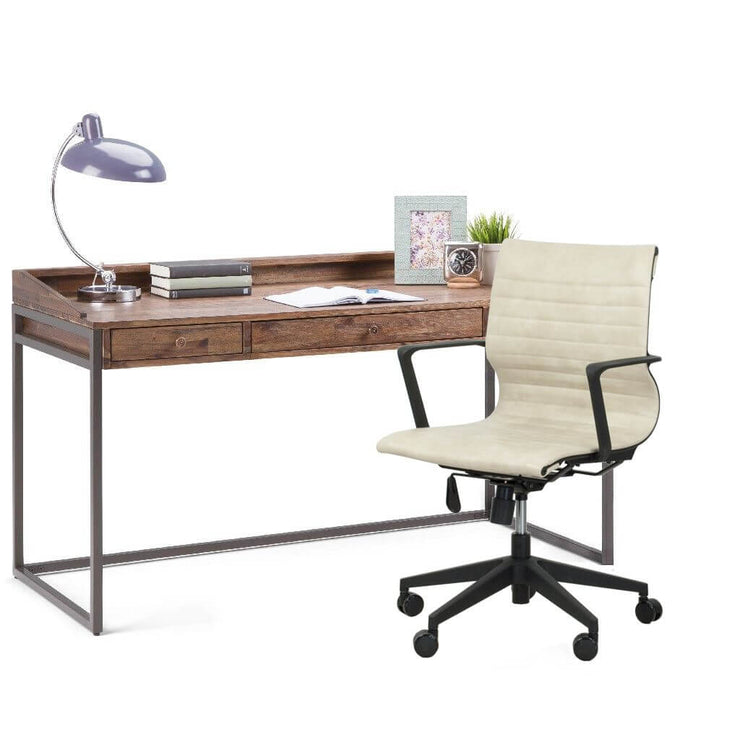 Low Back Office Chair and desk