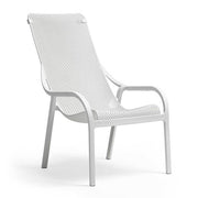 Nardi Net Outdoor Lounge Chair Bianco White